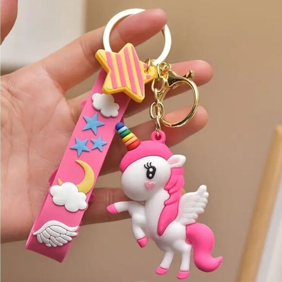 Unicorn Keychain - Picture 1 of 3